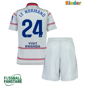 Atletico Madrid Robin Le Normand #24 Replik 3rd trikot Kinder 2026-27 Kurzarm (+ Kurze Hosen)
